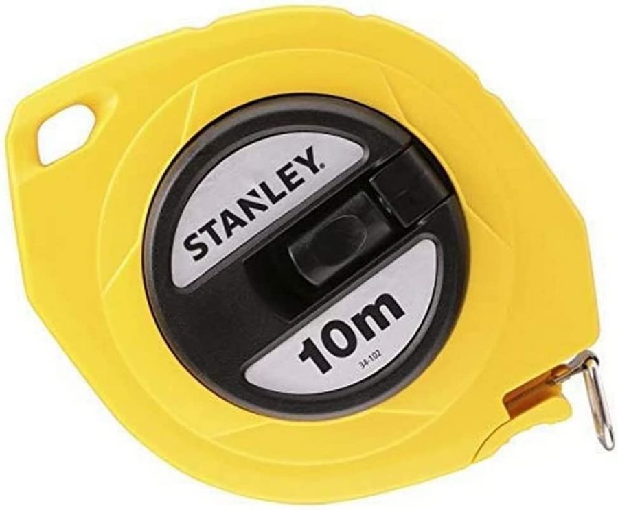 Stanley Closed Case Steel Measuring Tape, 10M, 0-34-102