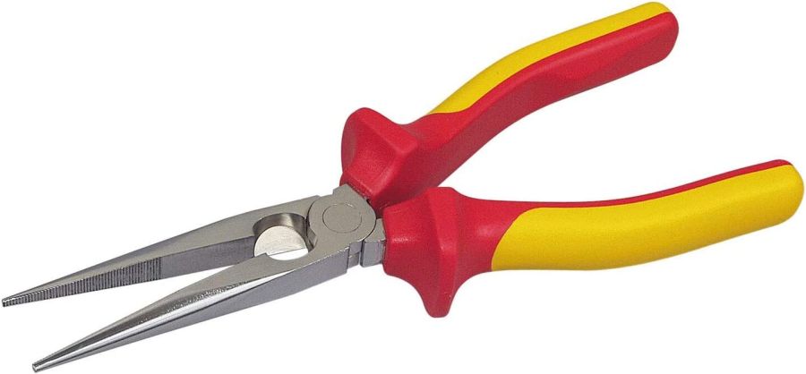Stanley 0-84-007 Long Nose Plier - Yellow/Red