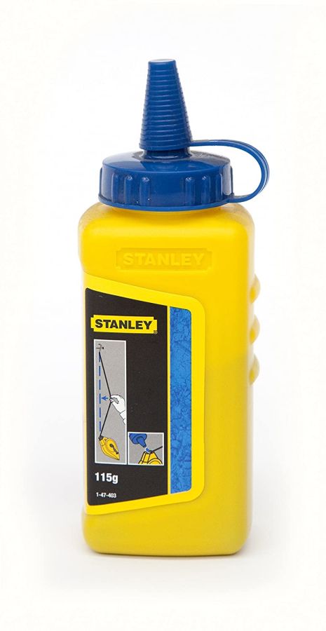 Stanley Chalk Powder Refill, 1-47-405, 115G, White