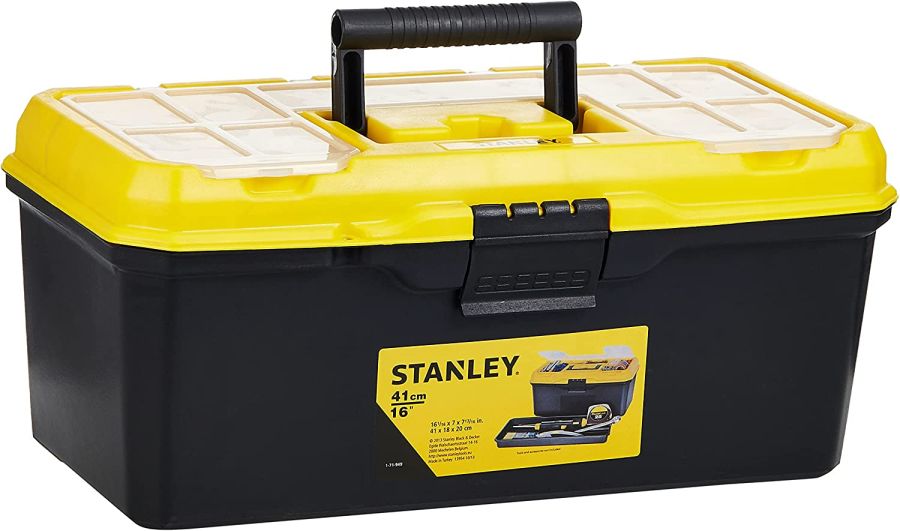 Stanley Plastic Tool Box, 1-71-949, 16 Inch