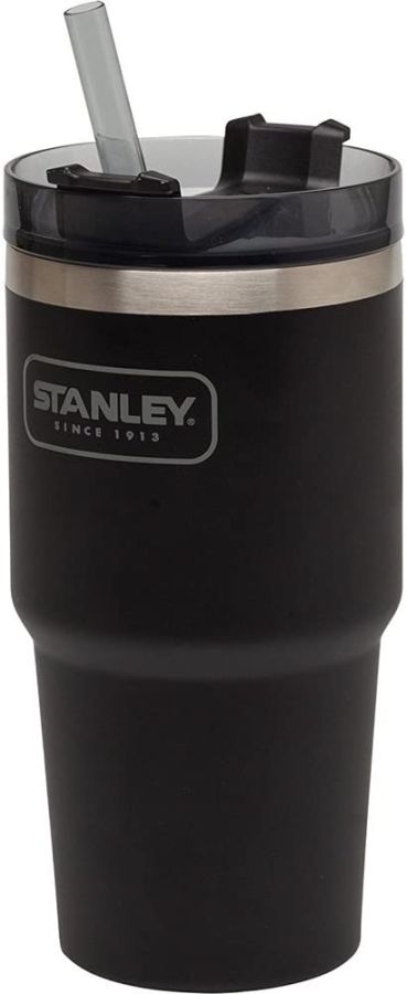 Travel Mug Vacuum Quencher Matte Black 591Ml 10-02662-004 Stanley