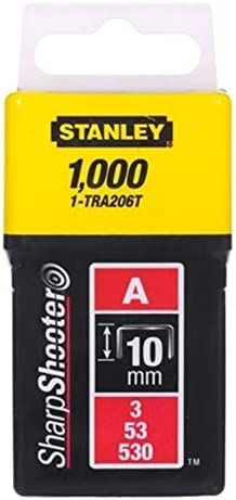Stanley 1Tra206T A-Type Light Duty Staples - 10mm