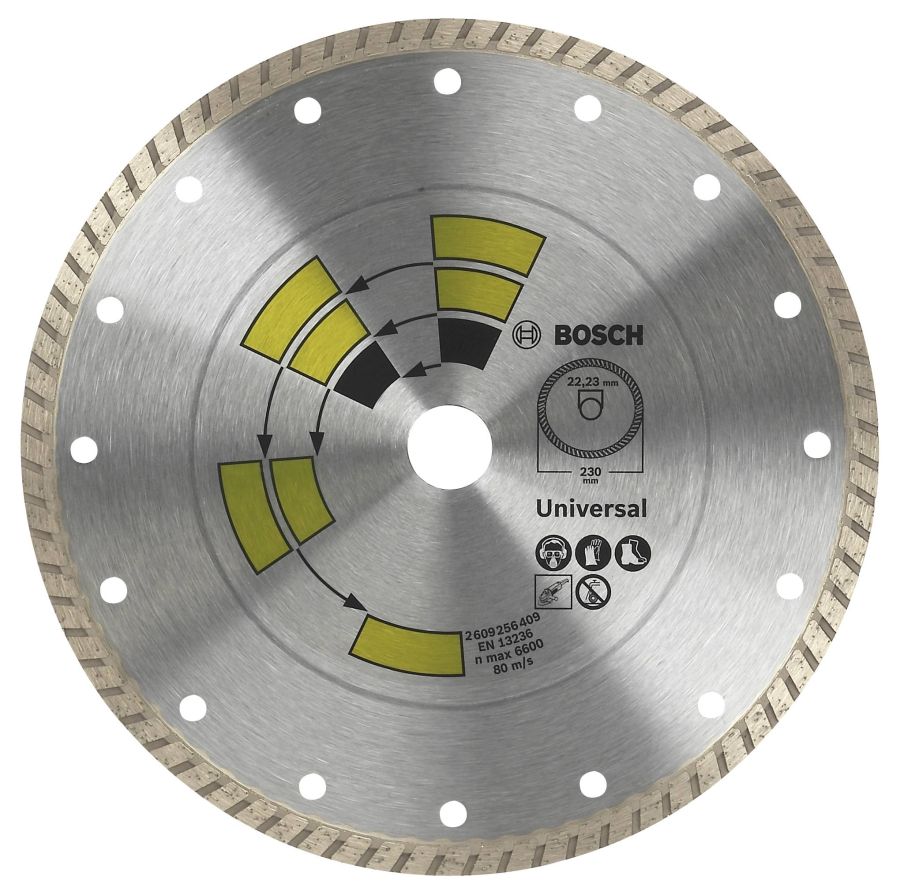 Bosch Universal Turbo Diamond Disc, 2609256408, 125 x 22.23MM