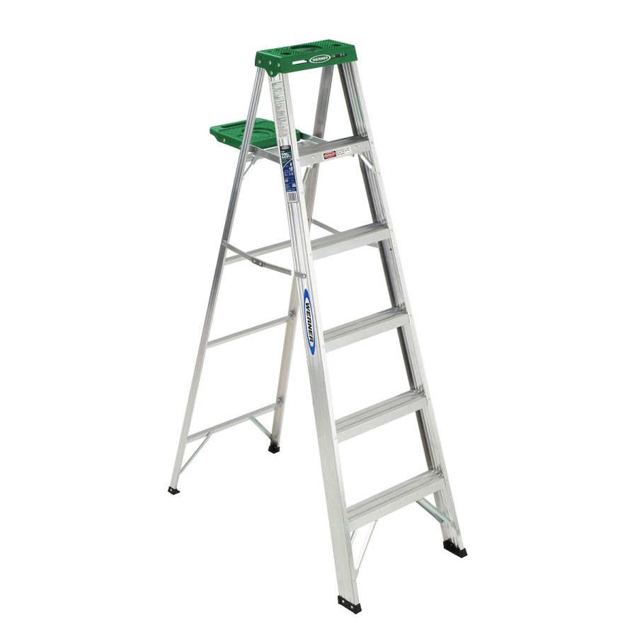 Altec Werner Step Ladder, 356, 6 Steps, 1.82 Mtrs, 90 Kg