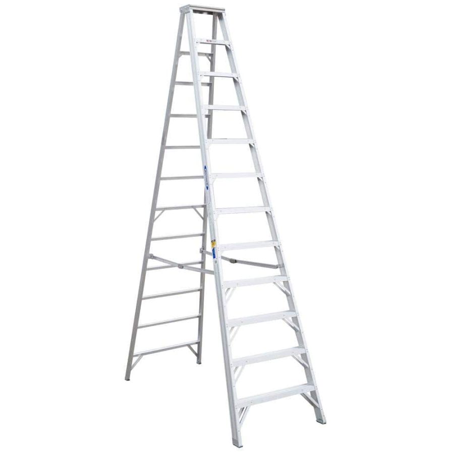 Altec Werner Step Ladder, 412, 12 Steps, 3.65 Mtrs, 170 Kg
