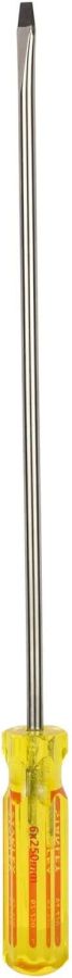 Stanley Fix Bar Slotted Screwdriver, 62-250-8, 6 x 250MM