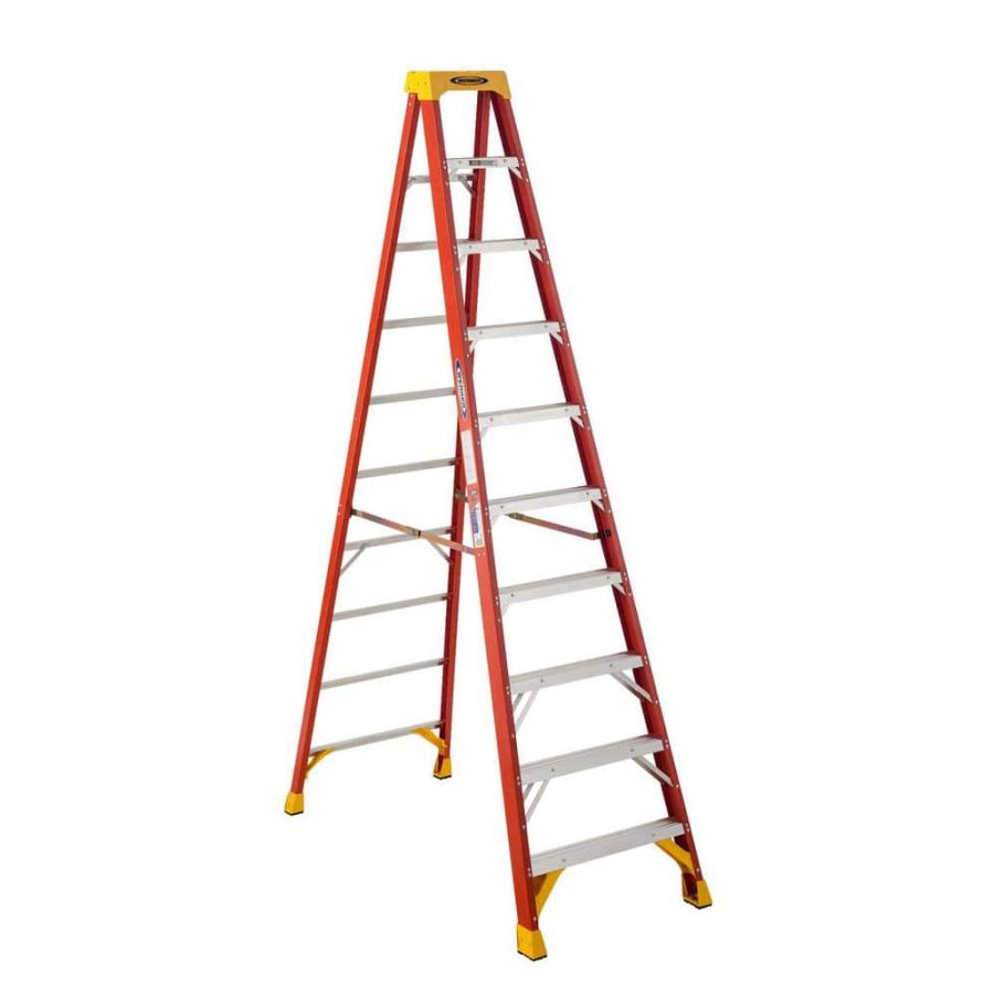 Altec Werner Step Ladder, 6210, 10 Steps, 2.85 Mtrs, 136 Kg Weight Capacity