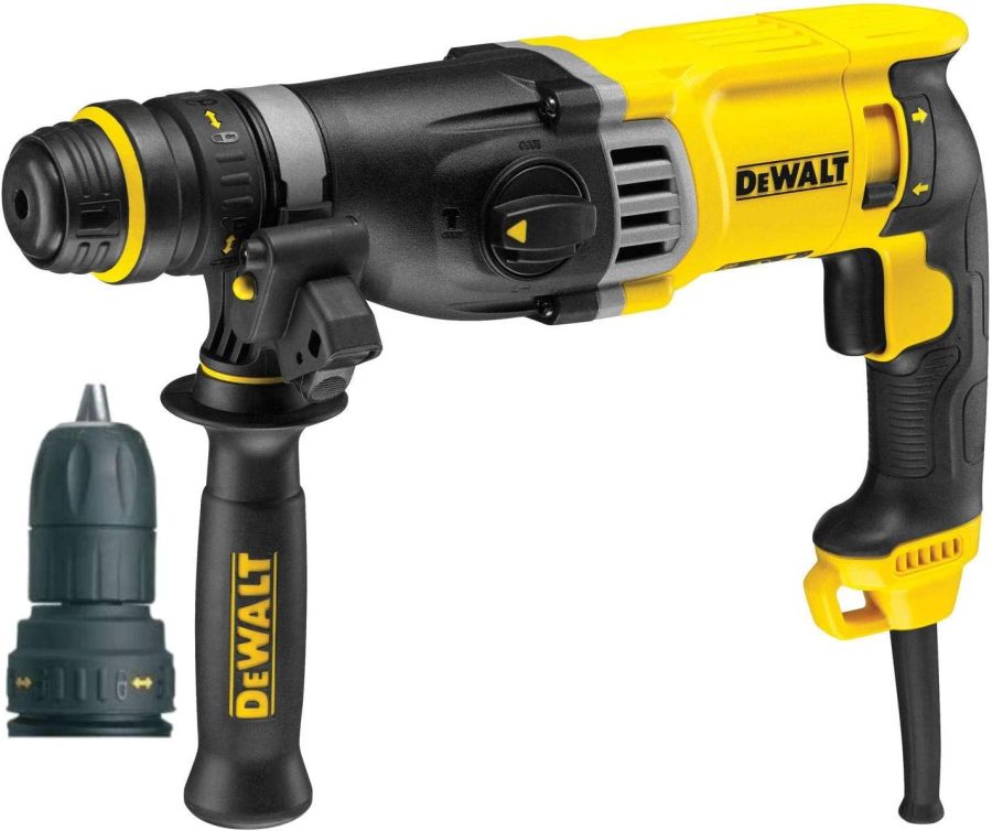 Dewalt Hammer Drill, D25144K-B5, SDS-Plus, 28MM, 900W, Yellow and Black