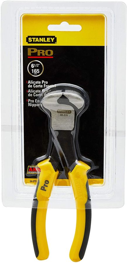 Stanley End Nipping Plier, 84-270, 6-3/4 Inch