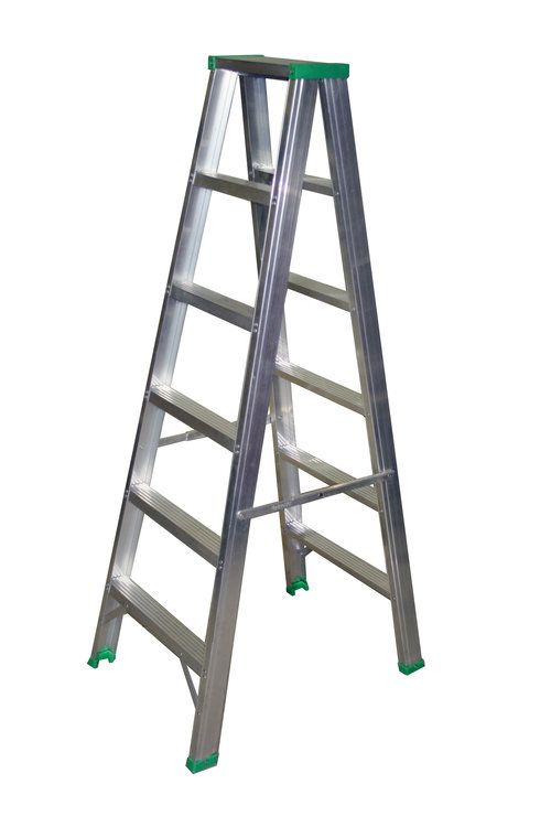 Penguin Double Sided Step Ladder, ALDS, 12 Steps, 3 Mtrs, 125 Kg Weight Capacity
