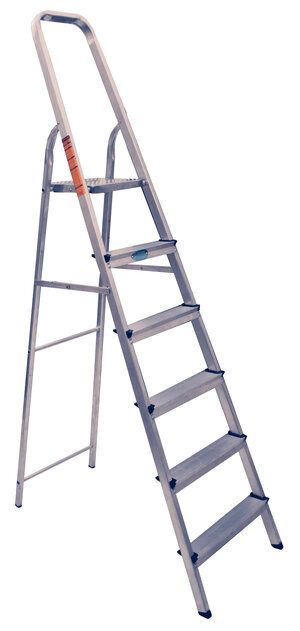 Penguin Platform Step Ladder, ALPF, 8 Steps, 2.3 Mtrs, 125 Kg Weight Capacity
