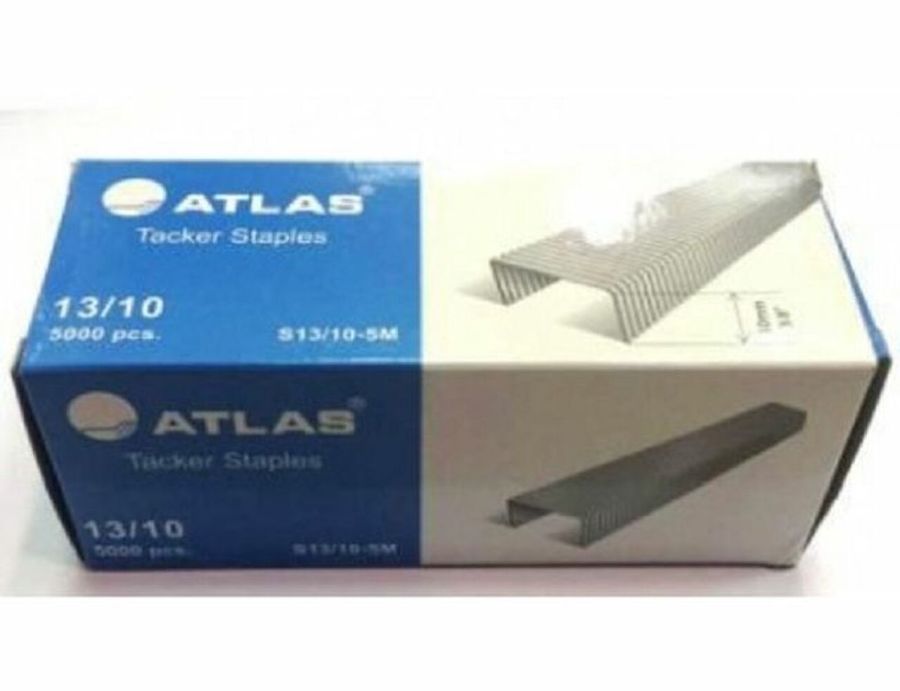 Atlas Tacker Staple, 13-10mm, 13/10MM