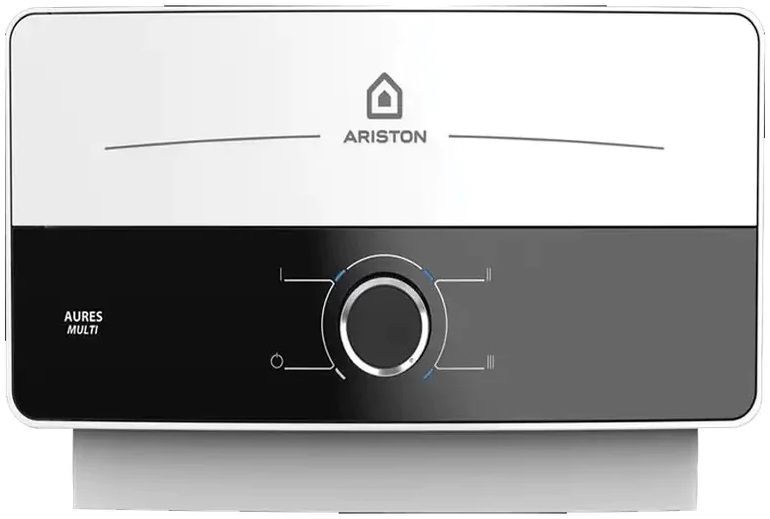 Ariston 7.7 kW Instant Water Heater, Made in Italy Aures Multi for Bathroom & Kitchen with 5 Years Warranty 