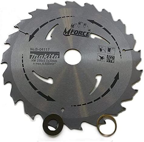 Makita Circular Saw Blade, B-04117, 235x30MM, 20 Teeth