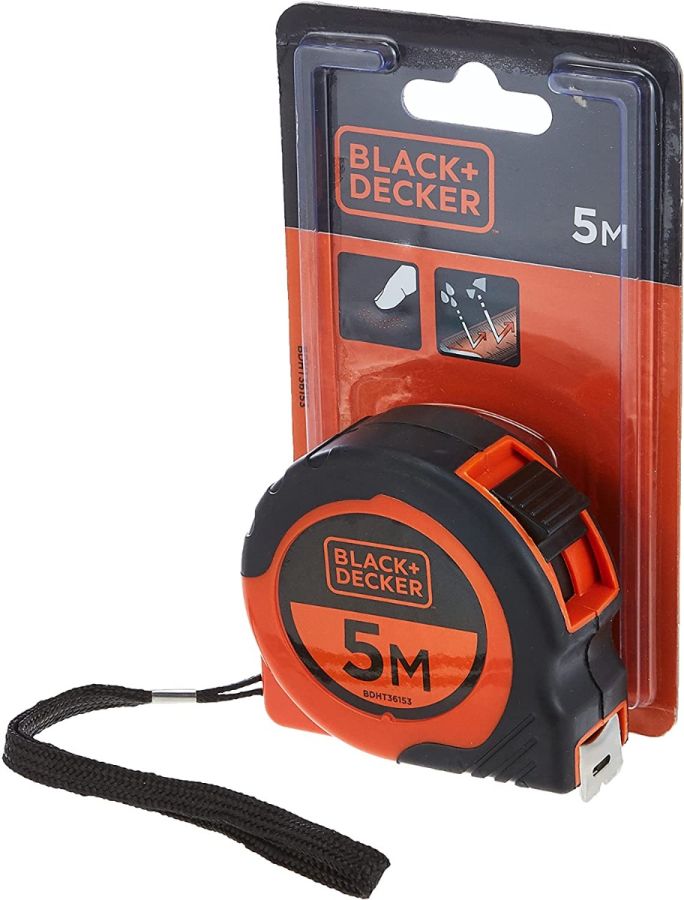 Black & Decker Measuring Tape, BDHT36153, 19MM x 5 Mtrs