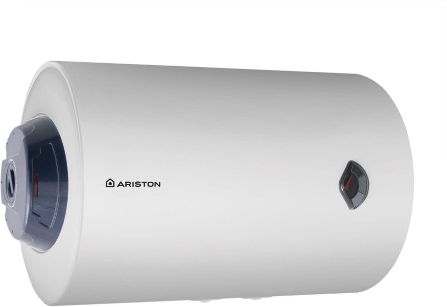 Ariston® 100L Italian Design 1.5kW, BLUR-100H, Horizontal Electric Water Heater, Original & Authorized Stock with Latest Anti Scaling Feature & 5 Years Warranty