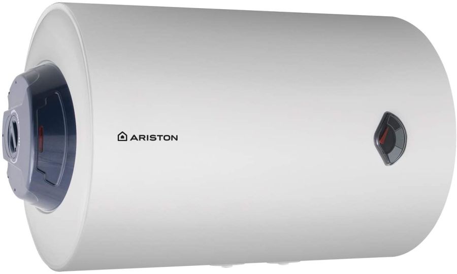 Ariston® 80L Italian Design 1.5kW, BLUR-80H, Horizontal Electric Water Heater, Original & Authorized Stock with Latest Anti Scaling Feature & 5 Years Warranty
