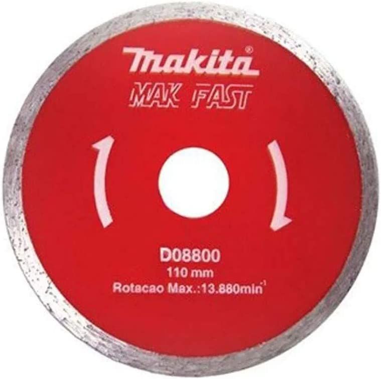 Makita Continuous Rim Diamond Blade, D-05212, Dry, 110MM, Gold
