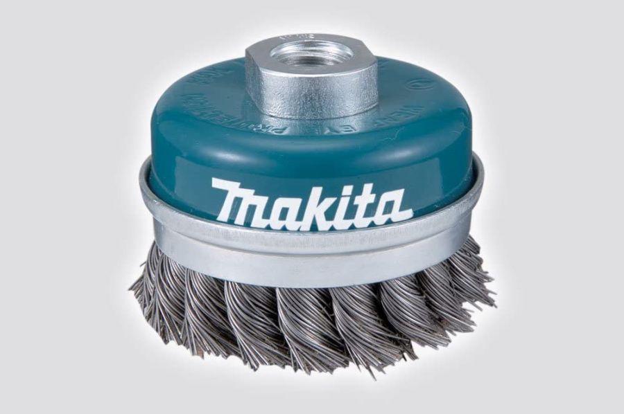 Makita Wire Cup Brush, D-24125, Twist Knot, 75MM