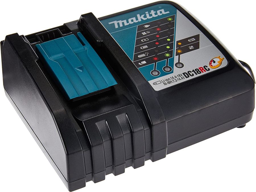 Makita Cordless Battery Charger, DC18RC, 18V