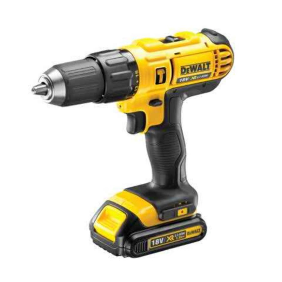 Dewalt Cordless Hammer Drill, DCD776S2-B5, 18V, 13MM