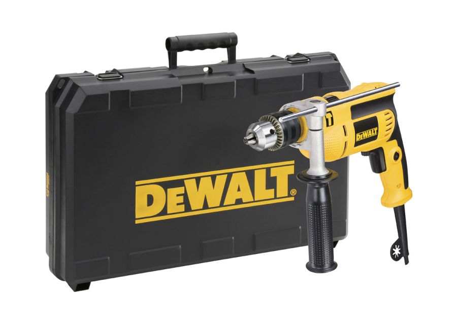 Dewalt Percussion Drill, DWD024-B5, 13MM, 750W, Yellow and Black