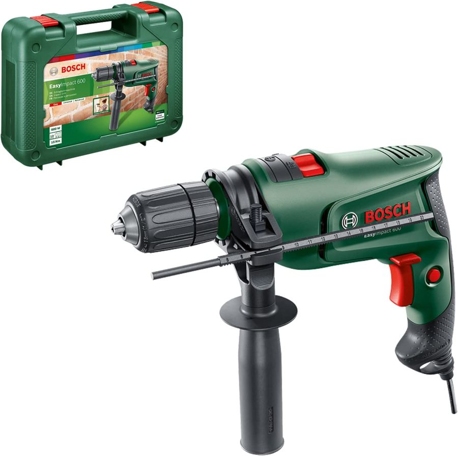 Bosch Impact Drill, EasyImpact 600, 600W