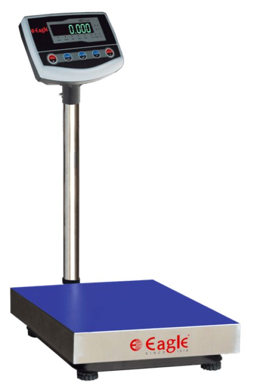 Eagle Platform Weighing Scale, PLT150ST6, 150 Kg, Blue/Silver