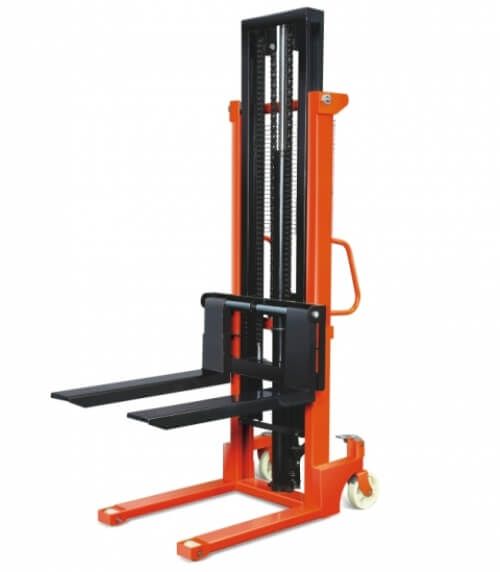Eagle Manual Stacker, Loading Capacity 1500 KG, Maximum Lifting Height 1600 mm for Warehouse and Material Handling with 1 Year Warranty