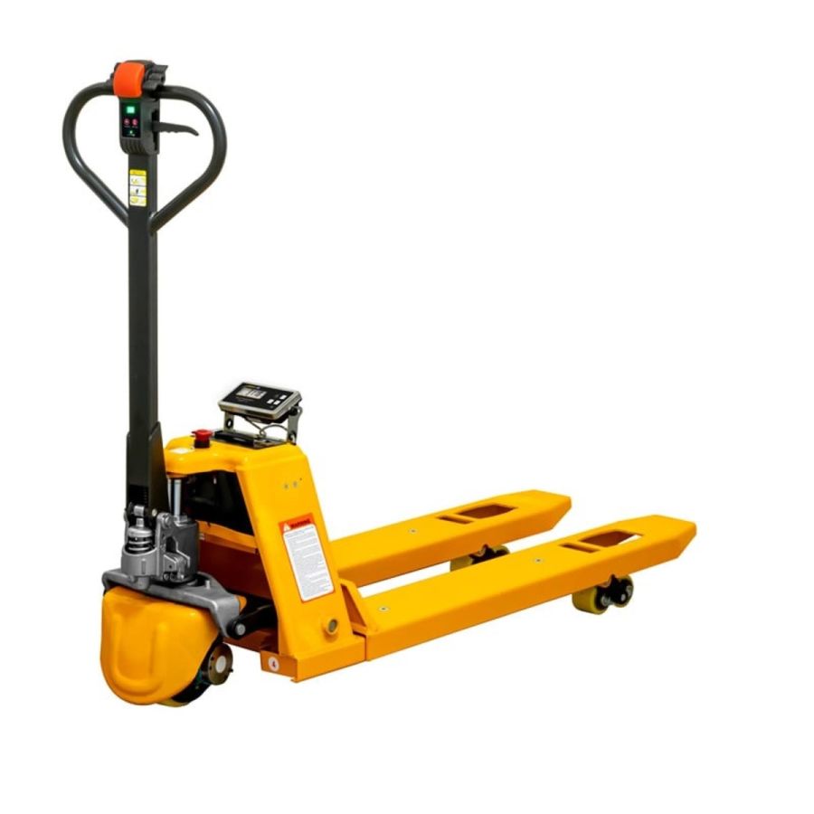Eagle Battery Operated Pallet Truck, Loading Capacity 1500 KG, Fork Length 1220 mm for Warehouses Material Handling with 1 Year Warranty