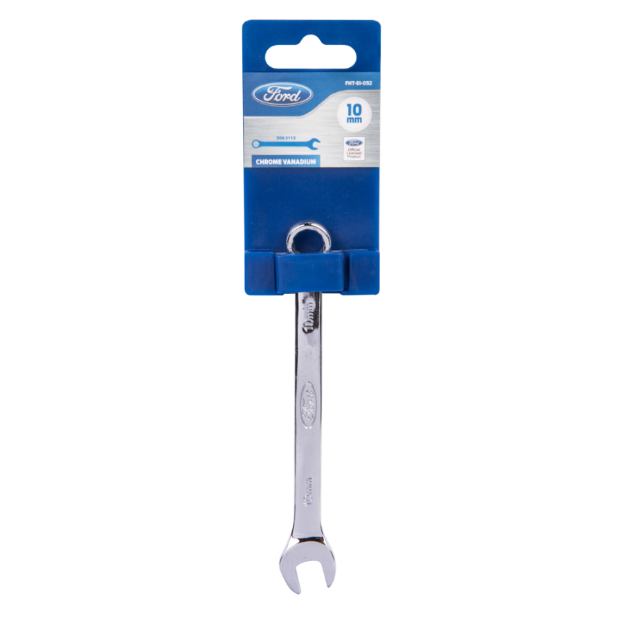 Ford Combination Spanner, FHT-EI-052, 10MM, Silver