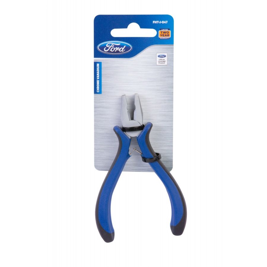 Ford Mini Combination Plier, FHT-J-047, Black and Blue