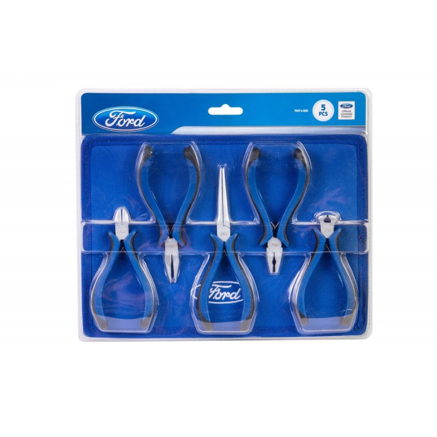 Ford Miniplier Set, FHT-J-051, Black and Silver, 5 Pcs/