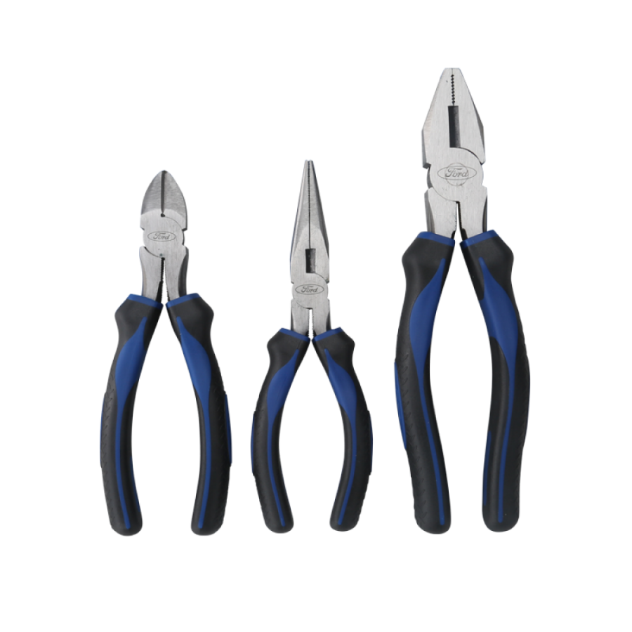 Ford Plier Set, FHT0100, 3Pcs