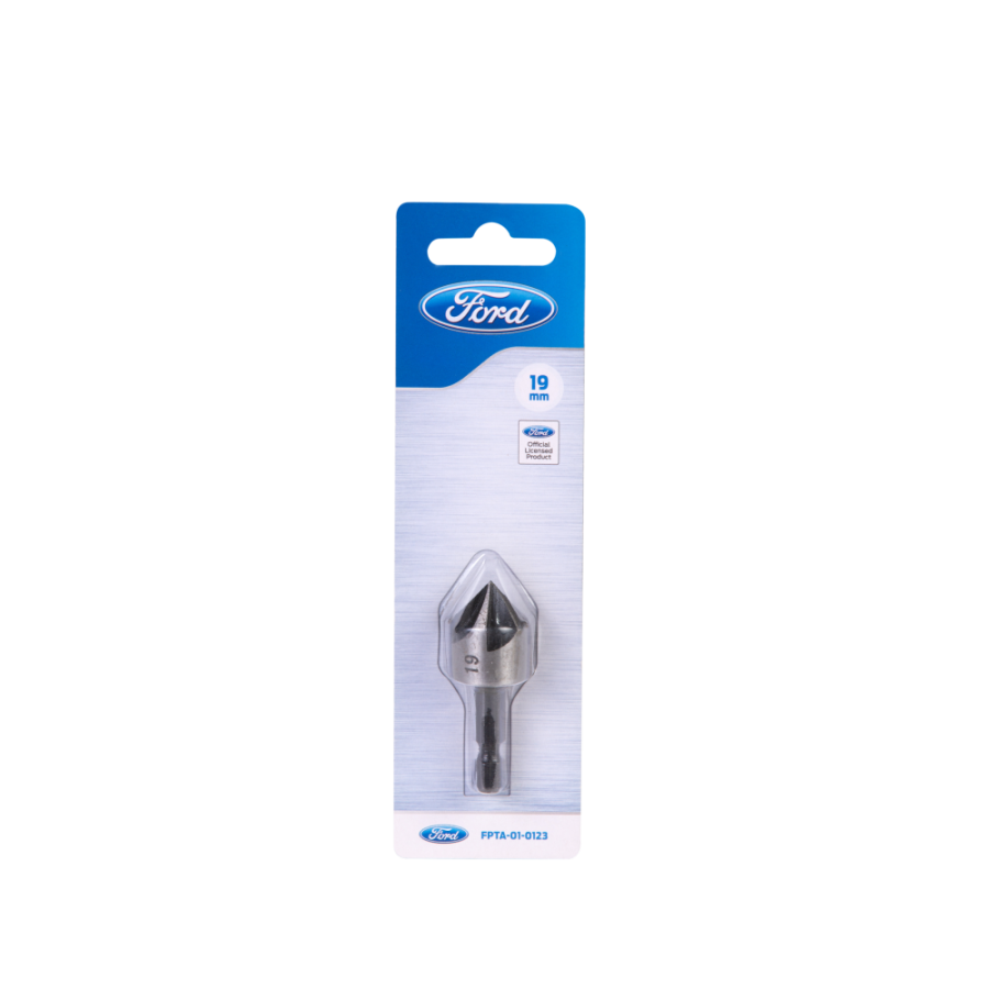 Ford Countersink Drill, FPTA-01-0123, 19MM, Black and Silver