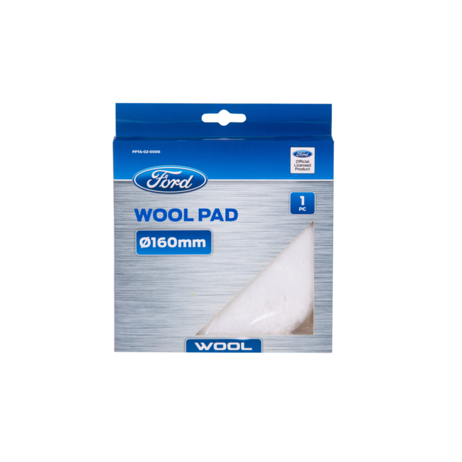 Ford Wool Pad, FPTA-02-0006, Wool Pad, 160MM, White