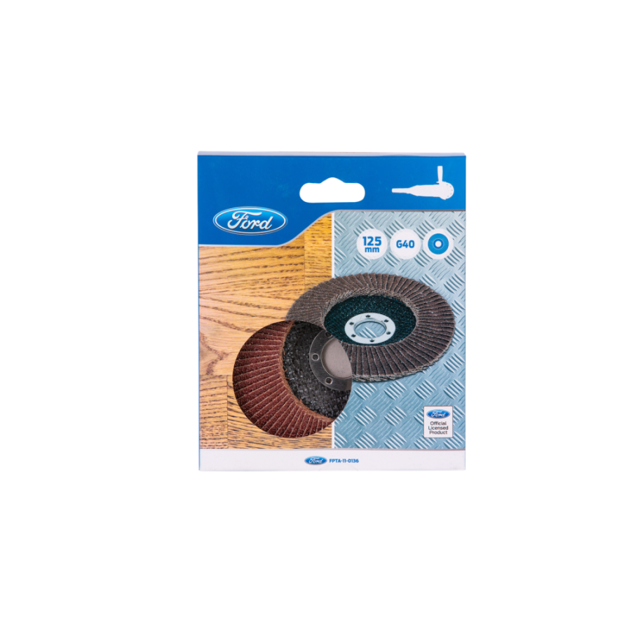 Ford Abrasive Flap Disc, FPTA-11-0136, 125MM, Brown