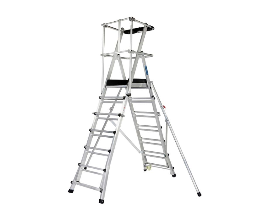 Gazelle Guardian Telescopic Platform Step Ladder, G1015, 2.5 Mtrs, 150 Kg Weight Capacity
