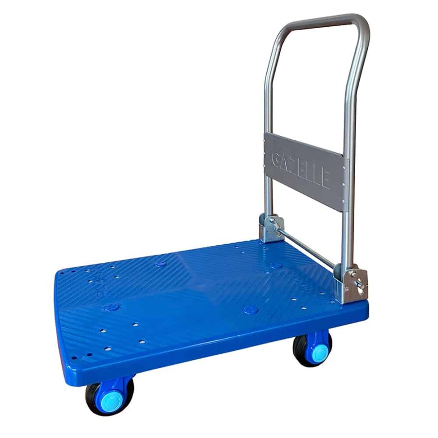 Gazelle Platform Trolley With Foldable Handle, G2501, 720 x 490MM, 150 Kg Weight Capacity