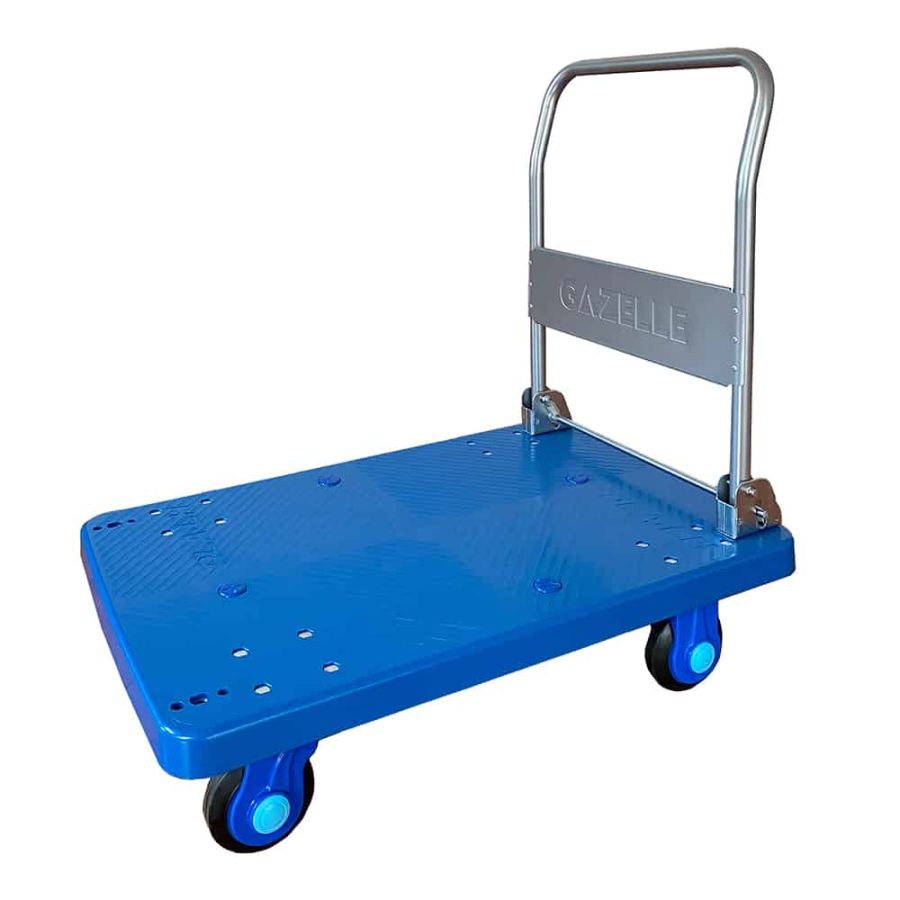 Gazelle Platform Trolley With Foldable Handle, G2502, 900 x 600MM, 300 Kg Weight Capacity