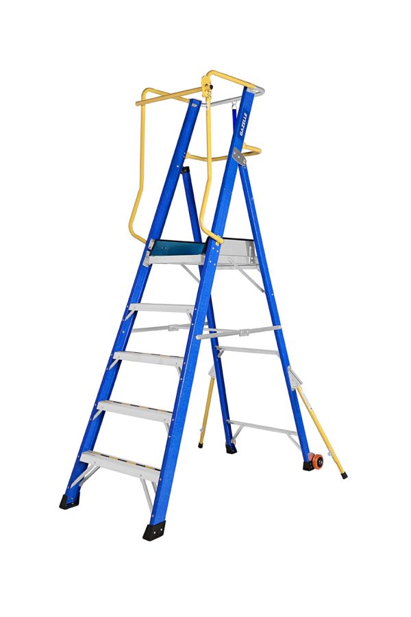 Gazelle Platform Step Ladder, G3804, 1.2 Mtrs, 150 Kg Weight Capacity