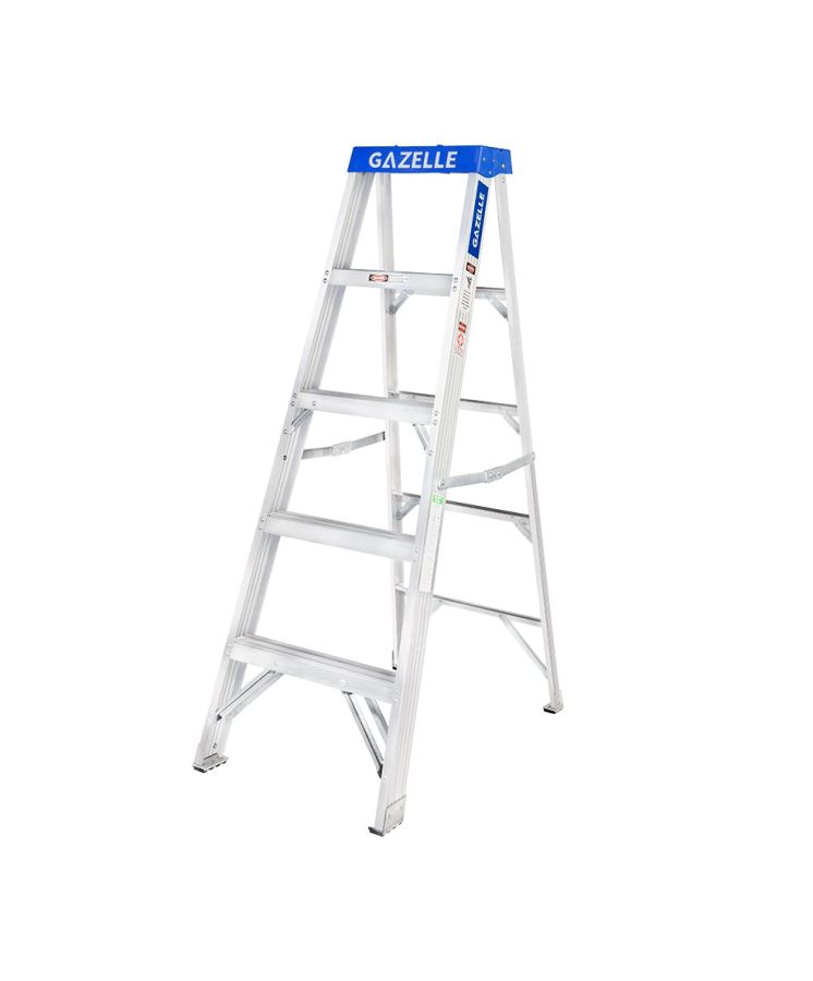 Gazelle Step Ladder, G5003, Aluminium, 2.1 Mtrs Height, 113.3 Kg