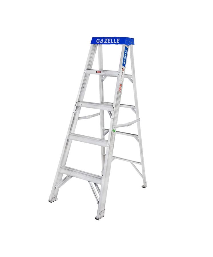 Gazelle Step Ladder, G5005, Aluminium, 2.7 Mtrs Height, 113.3 Kg