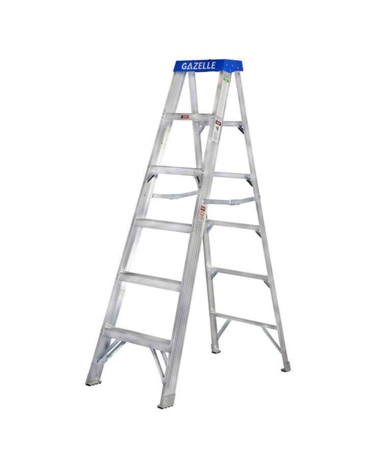 Gazelle Step Ladder, G5006, Aluminium, 3 Mtrs Height, 113.3 Kg