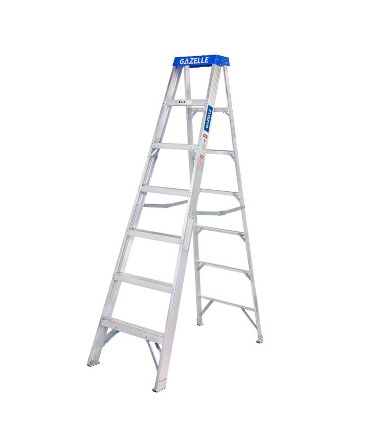 Gazelle Step Ladder, G5007, Aluminium, 3.4 Mtrs Height, 113.3 Kg