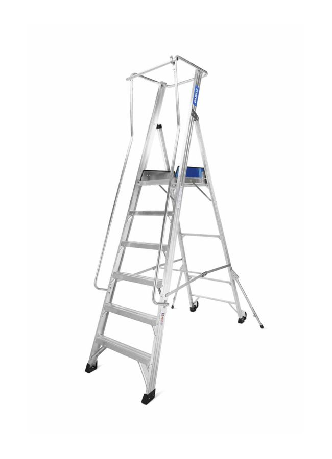 Gazelle Platform Ladder, G5806, Aluminium, 6 Steps, 3.6 Mtrs Height, 136 Kg