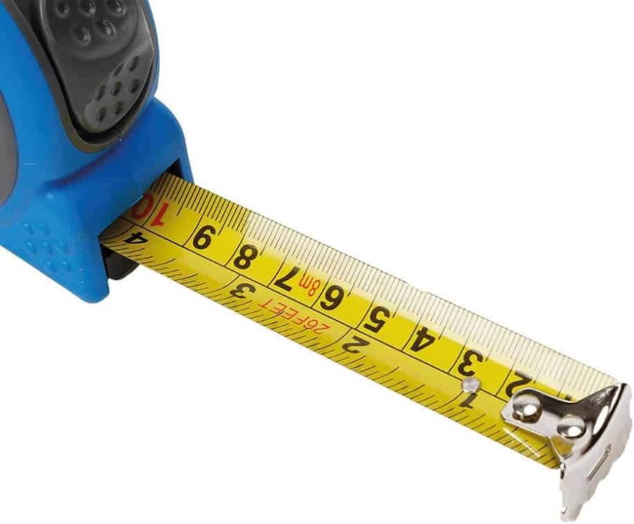 Gazelle Tape Measure With Rubber Cover, G80172, 8 Mtrs
