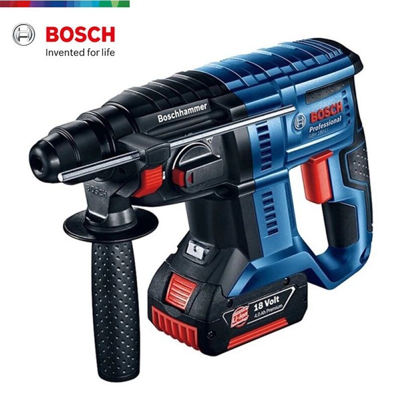 Bosch Rotary Hammer With SDS plus, 06119110L2, GBH 180-LI, 1800RPM, Blue