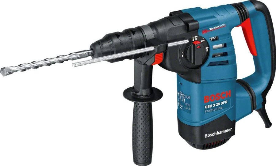 Bosch Rotary Hammer with SDS-plus Professional, GBH-3-28-DFR, 800W