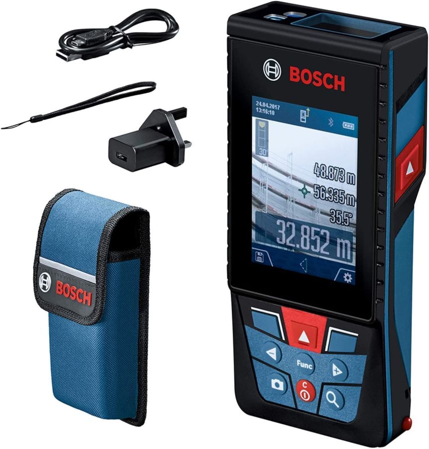 Bosch Professional Laser Measure, GLM-120-C, 120 Mtrs